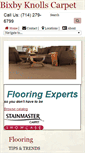 Mobile Screenshot of bixbyknollscarpet.com